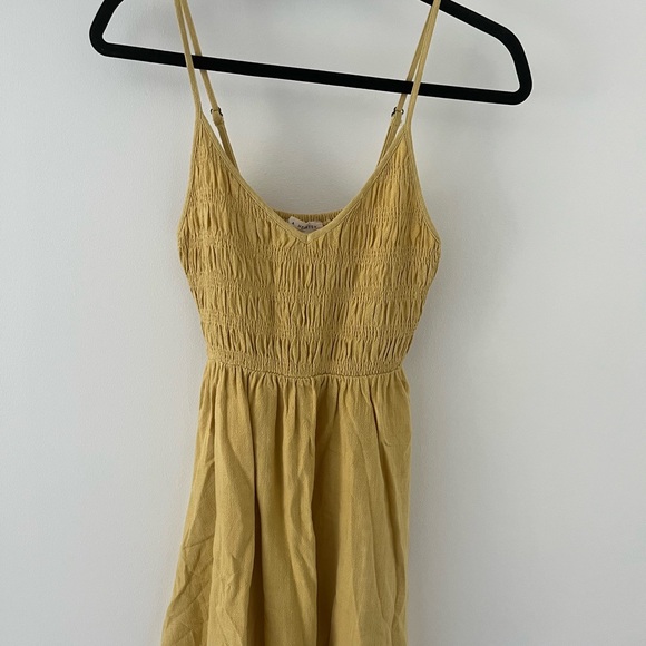L A HEARTS Dresses & Skirts - Yellow Spaghetti Strap Dress